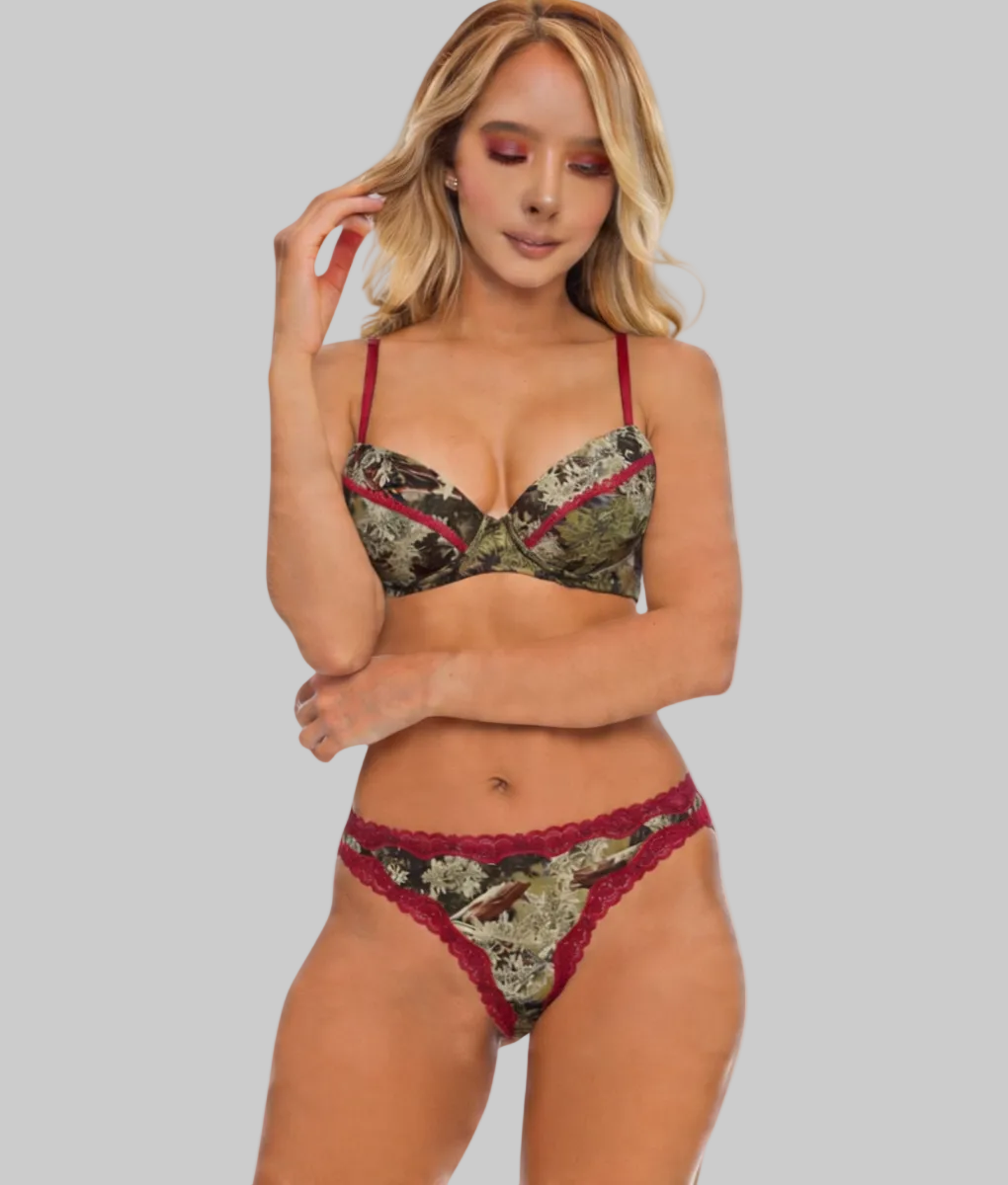 Women's Camo Lace Panty - King's Camo Hunting Underwear - Wilderness Dreams