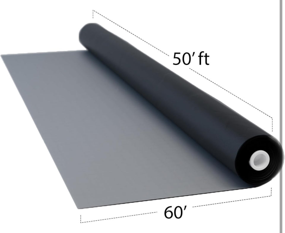 Docazoo DocaScreen Window Screen Replacement - DIY for House Windows, Door, Pool, Porch or Back Patio - Easy to Cut Fiberglass Roll Screen Door Mesh,