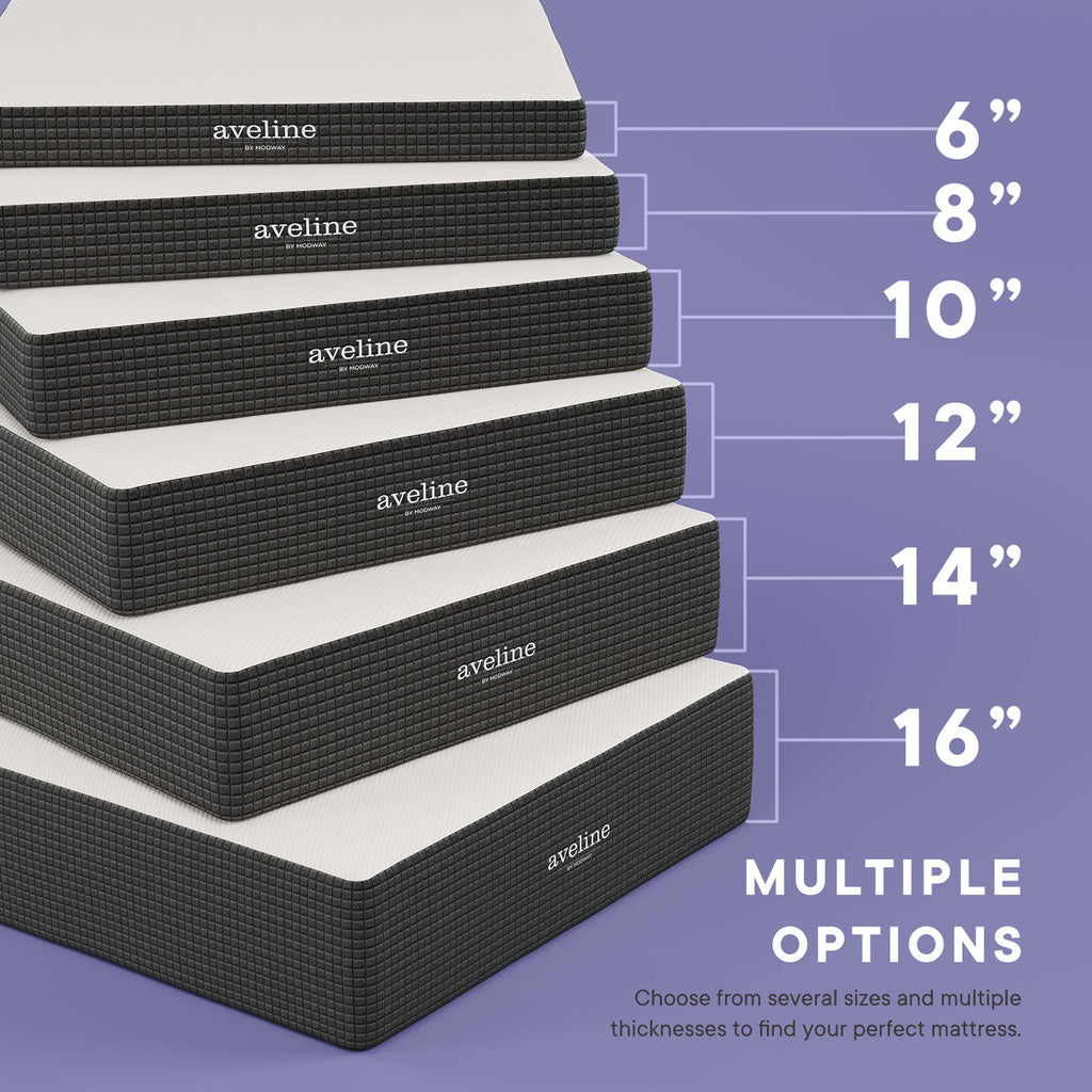Aveline 12" Memory Foam Mattress by Modway