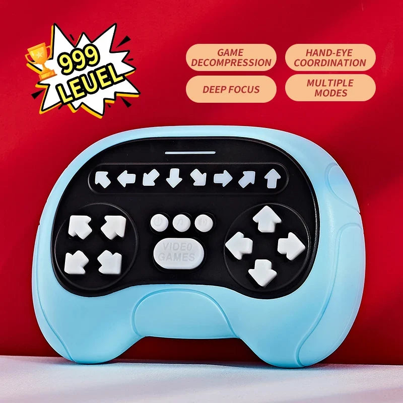 Fast Music Rhythm Quick Push Game - Finger Dance Handheld Game for Hand-Eye Coordination - Halloween/Thanksgiving/Christmas Gift