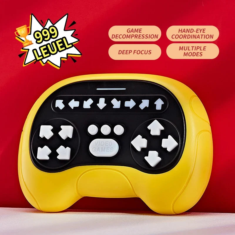 Fast Music Rhythm Quick Push Game - Finger Dance Handheld Game for Hand-Eye Coordination - Halloween/Thanksgiving/Christmas Gift