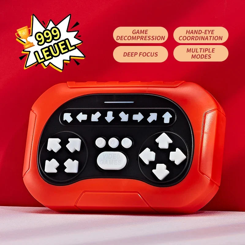 Fast Music Rhythm Quick Push Game - Finger Dance Handheld Game for Hand-Eye Coordination - Halloween/Thanksgiving/Christmas Gift