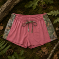 Women's Camo Sleep Shorts - King's Camo Hunting Loungewear - Wilderness Dreams