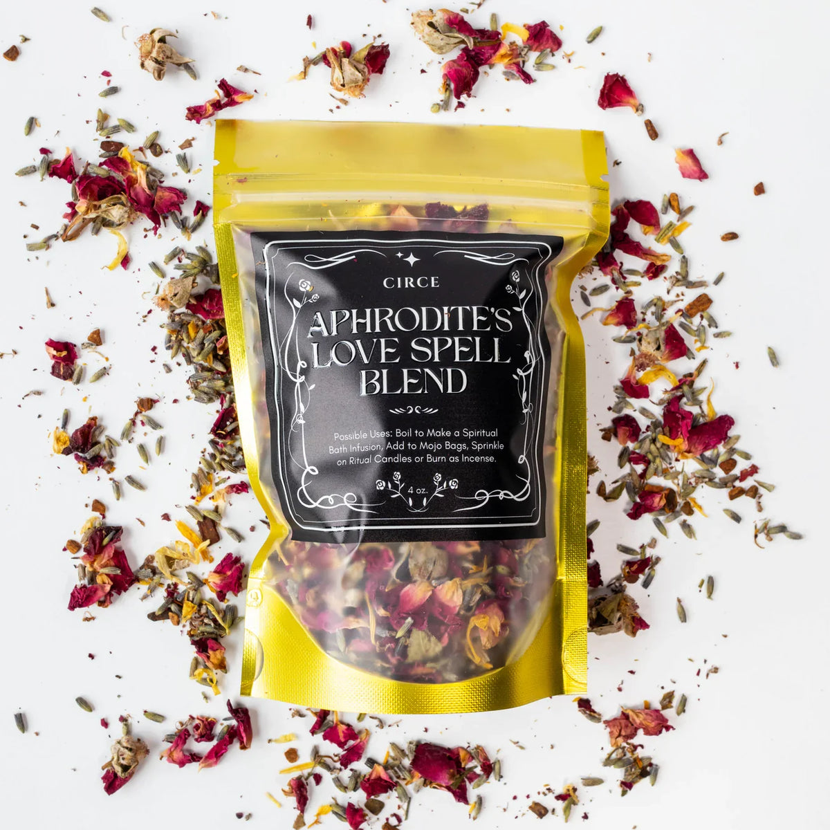 Aphrodite’s Love Spell Blend + Attraction Oil – Love & Attraction Ritual Set
