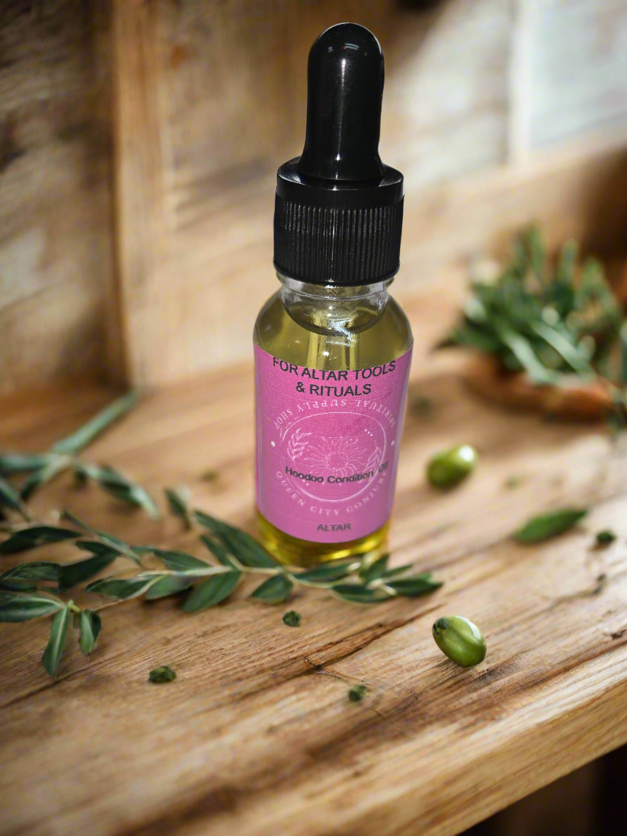 Altar Oil - Consecrate Sacred Space & Ritual Tools Hoodoo Oil