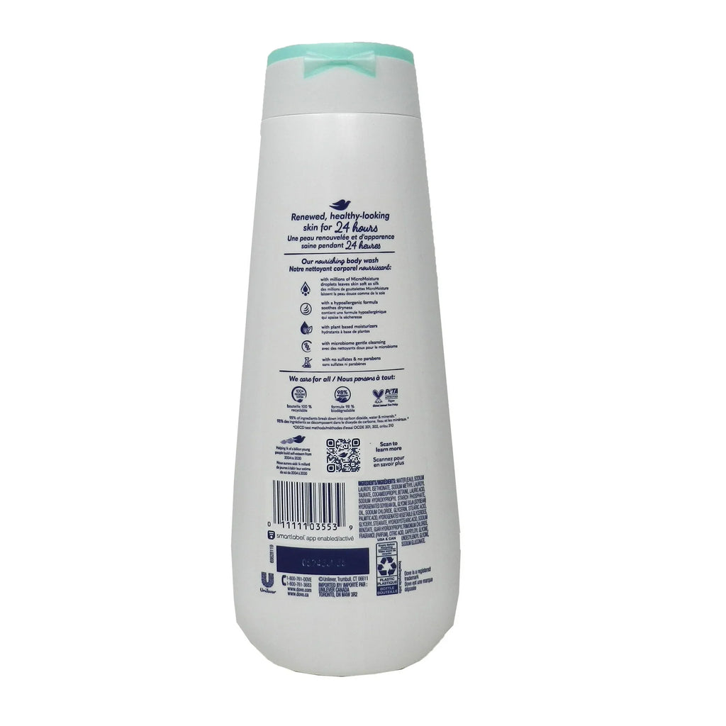 Dove Sensitive Body Wash, 23 fl oz, 3 Pack