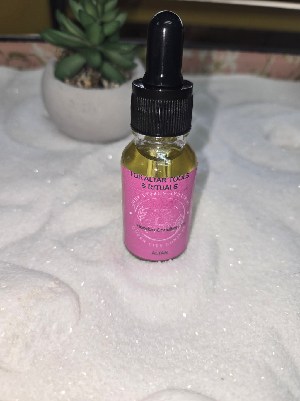 Altar Oil - Consecrate Sacred Space & Ritual Tools Hoodoo Oil