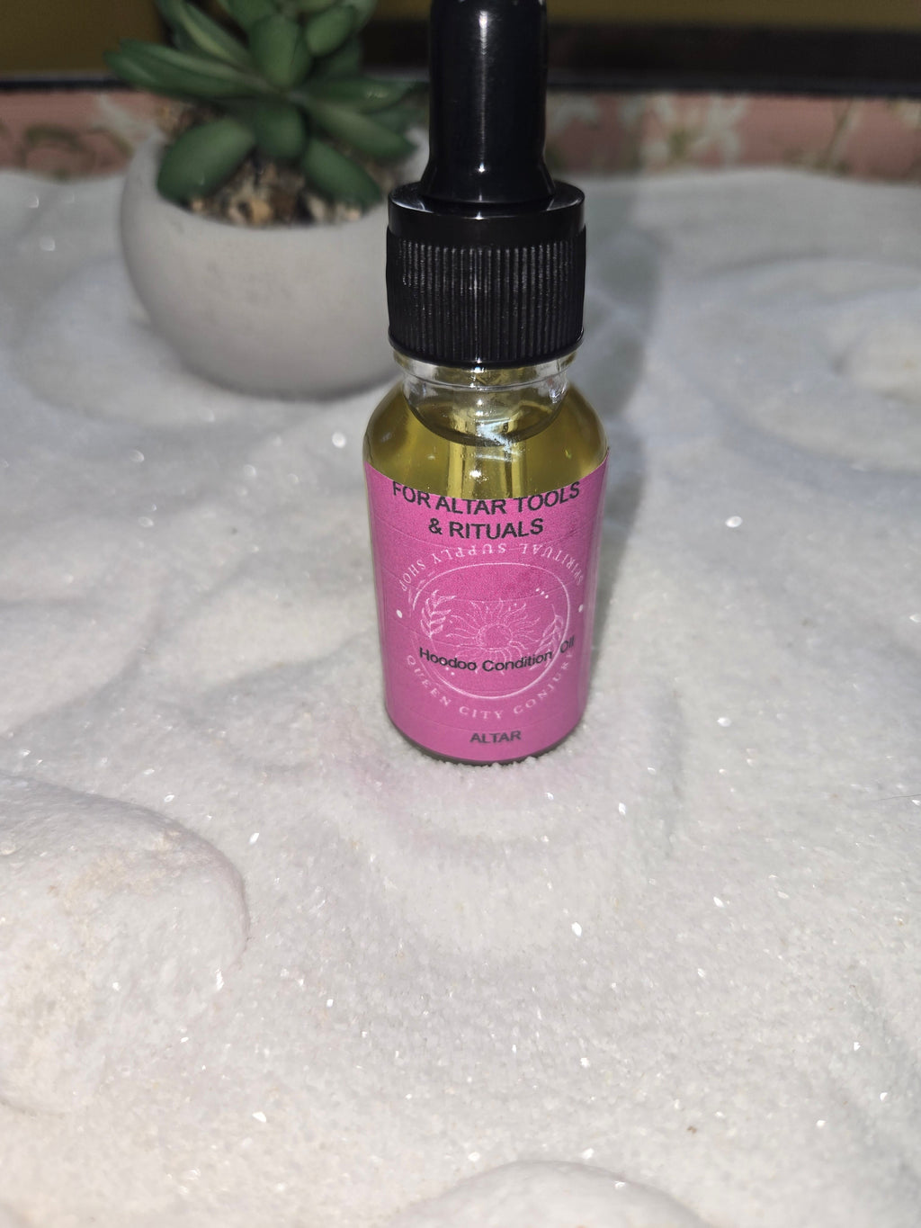 Altar Oil - Consecrate Sacred Space & Ritual Tools Hoodoo Oil